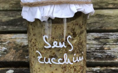 Senf-Zucchini